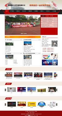 超越体育文化传播公司网站改版